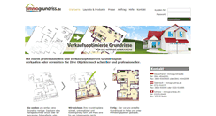Desktop Screenshot of immogrundriss.de