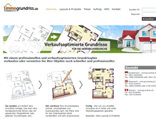 Tablet Screenshot of immogrundriss.de